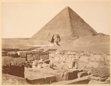Pyramide de Chéops, le Sphynx et le Temple de Chafra, Cairo