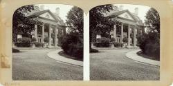 Stereo View of Garden