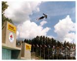 Skier in air at Kodak Sports Park, Lake Placid