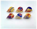 Six Kodak Winter Olympic Pins