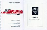 Pages taken from Age Group Long Course Swimming Championships, 1980, Genesee Valley Park Pool