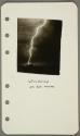 Vertical discharge with dark branches