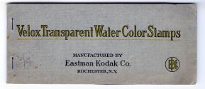 Velox transparent water color stamps