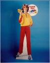 Standee of Mary Decker