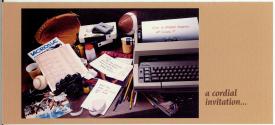 Invitation to Eastman Kodak sports-related promotional event