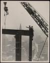 [Laying beams, Empire State Building construction]