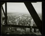 [View of New York city from Empire State building, looking north]