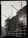[Derricks, Empire State building construction]