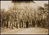[Group of coal breaker boys]