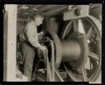 The Hoist Engineer on Empire State Building, N.Y. City