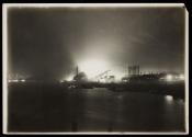 [Pittsburgh steel works at night]