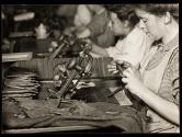 [Woman making cigars, Pittsburgh]