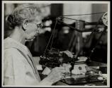 Life does not end at 40 for many workers. Wig Wag machine for polishing pivots. Watch Factory, Pa.
