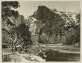 [Half-Dome in Winter, Yosemite Valley]