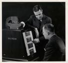Walter Peer using a Recordak