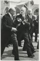 French President Albert LeBrun at the opening of the Colonial Exhibition in Paris