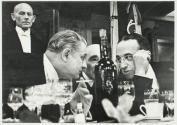 French Prime Minister Andre Tardieu with friends