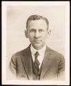 [I.D photo of Lewis W. Hine]