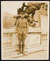 [Lewis Hine in Red Cross uniform, France]