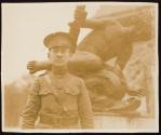 [Lewis Hine in Red Cross uniform, France]