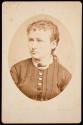 [Young woman, possibly Lizzie Hine Cornelius (eldest sister of Lewis Wickes Hine)]