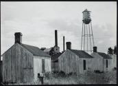 Workers' houses at the Billeaud Sugar Factory at Lafayette, Louisiana
