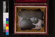 [Deceased man in profile]