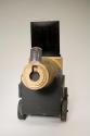 Pinhole camera in the shape of a cannon