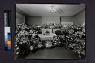 [Mrs. Scharenberg at the funeral home]