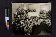 [Harold James Cutright in his coffin]