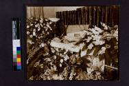 [Mary Isabelle Barnes in her coffin]