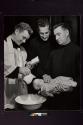 Jesuits in America. A practice baptism, Weston College.