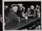 [Fort Peck, Montana - People at bar]