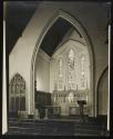 [Architectural view of church interior]