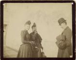Miss Vosburg and Gus Milburn, Salesman