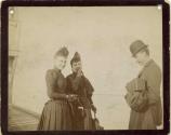 Miss Vosburg and Gus Milburn, Salesman