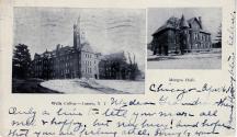 Postcard from Ellen Dryden addressed to Maria K. Eastman