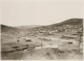 Reese River District looking down cañon. (United States Geological Survey.)