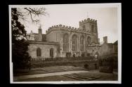 Guild Chapel from New place, Stratford on Avon