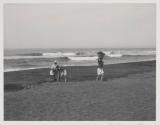 [Men on beach]