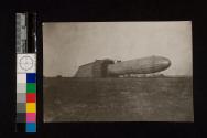 [Zeppelin LZ 81 outside hanger]