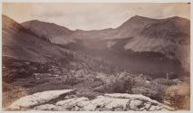 Amphitheater on western face of Sawatch Range as seen from Red Mountain Pass