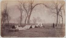 Camp on Clear Creek, near Denver