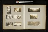 George Eastman and traveling companions on train, California Trip