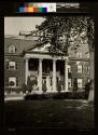 Closeup front view of George Eastman's home