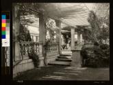 Steps Leading to Pergola - Terrace Garden