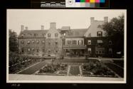 Conservatory Expansion showing the space being closed in George Eastman's home