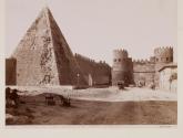 Pyramide di Caio Cestio con Porta S. Paolo