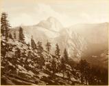 Tisayac. Valley of the Yosemite. (Guardian Spirit.) "Half Dome." 4,750 Feet High.