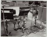 Old Studio Saxaphone Stands with Egyptian Embellishment—Recording Studio #10.